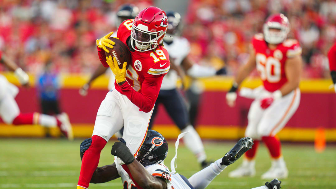 Kansas City Chiefs wide receiver Kadarius Toney