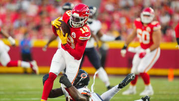 Kansas City Chiefs wide receiver Kadarius Toney