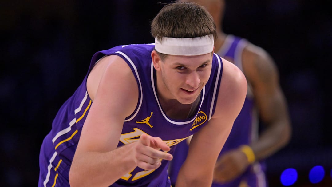 Los Angeles Lakers guard Austin Reaves Los Angeles Lakers guard Austin Reaves