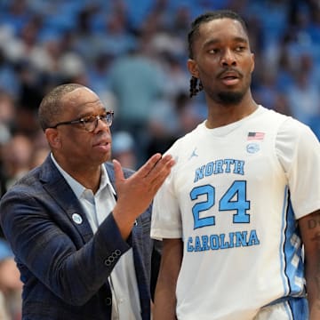 UNC is a home favorite to Virginia Tech on Tuesday night.
