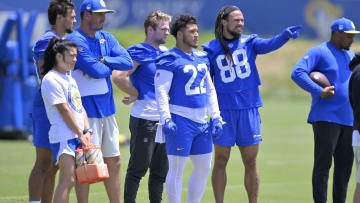 Los Angeles Rams Minicamp, Blake Corum, Jordan Whittington