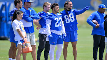 Los Angeles Rams Minicamp, Blake Corum, Jordan Whittington