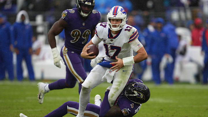 Perennial AFC contenders will square off when Josh Allen and the Bills face the Ravens. Perennial AFC contenders will square off when Josh Allen and the Bills face the Ravens.