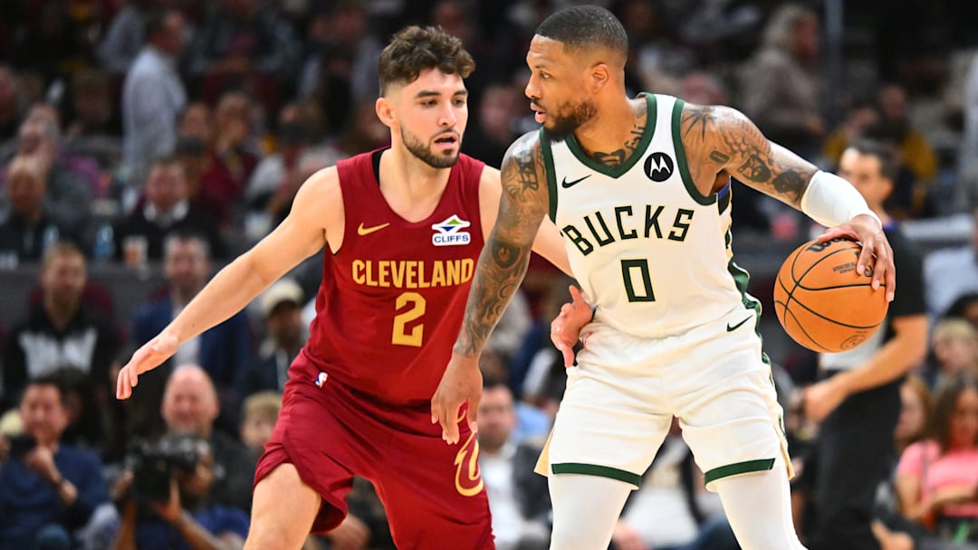 Damian Lillard, Milwaukee Bucks and Ty Jerome, Cleveland Cavaliers