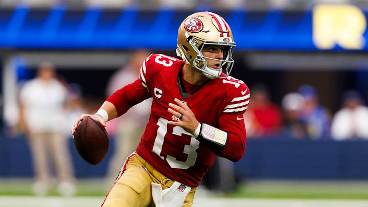 San Francisco 49ers quarterback Brock Purdy (13)