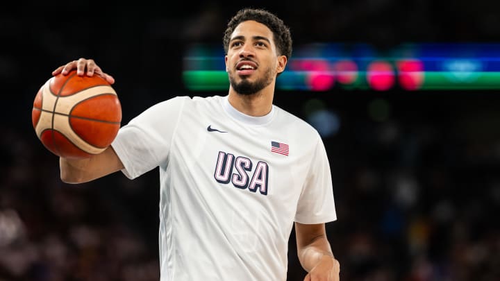 Tyrese Haliburton estuvo en 3 partidos del Team USA en los Juegos Olímpicos de París 2024