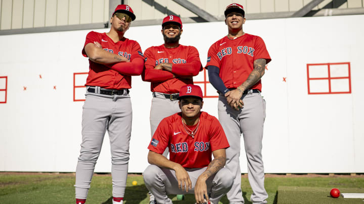 Los Medias Rojas de Boston en el Spring Training 2024 de la MLB