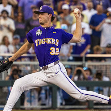 LSU Tigers starting pitcher Kade Anderson was selected by the Seattle Mariners in the 2025 MLB draft