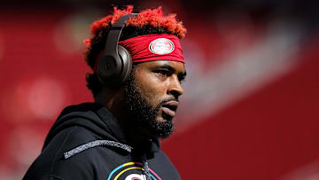 San Francisco 49ers wide receiver Jauan Jennings (15)