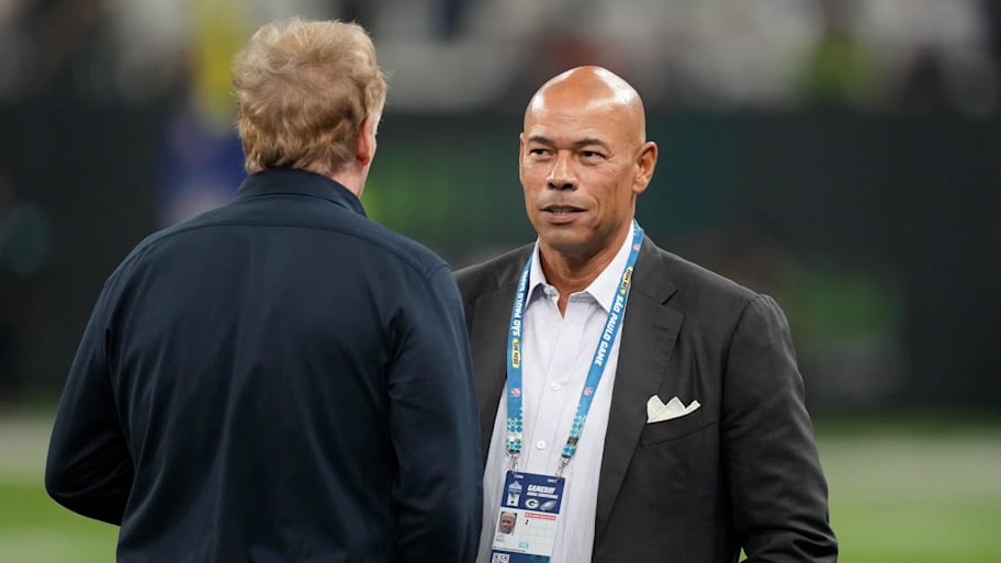 Lloyd Howell resigned as NFLPA executive director after investigations into the burying of a collusion ruling, his role with a private equity firm looking to buy into NFL ownership and his own personal conduct. | Kirby Lee-Imagn Images