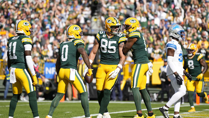 Green Bay Packers tight end Tucker Kraft