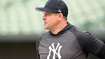 Aaron Boone está molesto con la ofensiva de Yankees