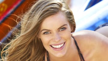 Robyn Lawley was photographed by Ben Watts in Malta.