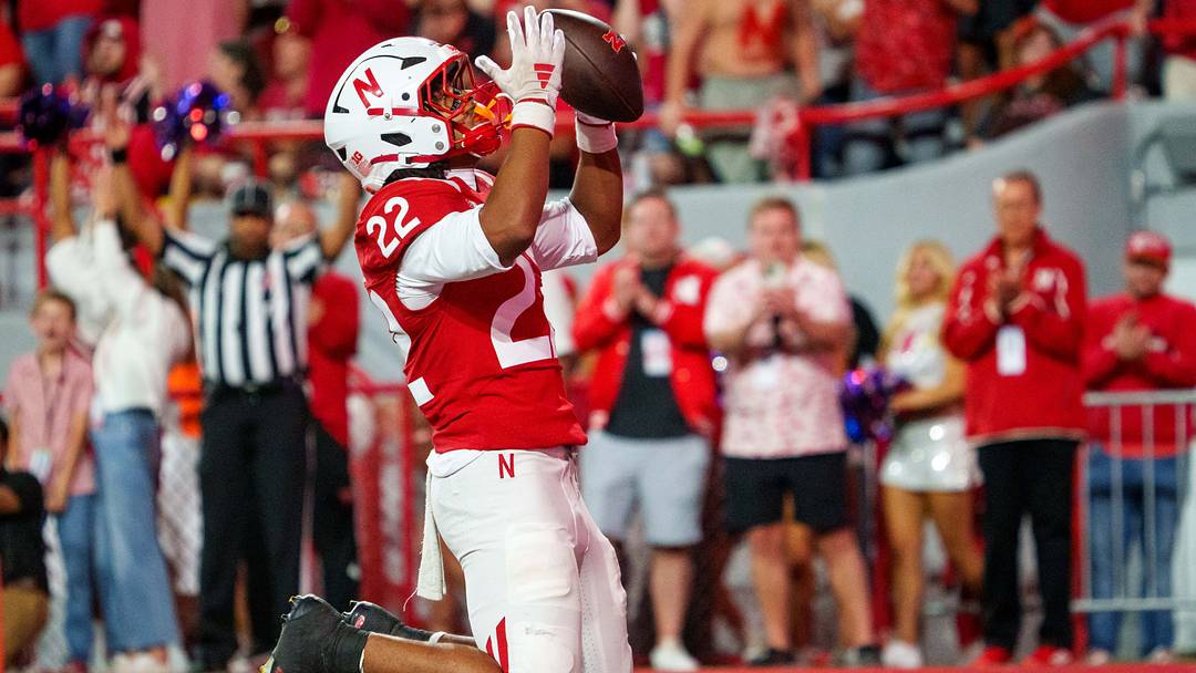 Isaiah Mozee celebrates after scoring a touchdown against Bowling Green Falcons | Dylan Widger Isaiah Mozee celebrates after scoring a touchdown against Bowling Green Falcons | Dylan Widger