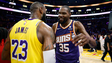 LeBron James and Kevin Durant are longtime rivals and friends, but LeBron has had KD's number in the regular season.