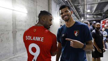 Arsenal FC v AFC Bournemouth - Pre-Season Friendly - Solanke with Michael B Jordan stateside 