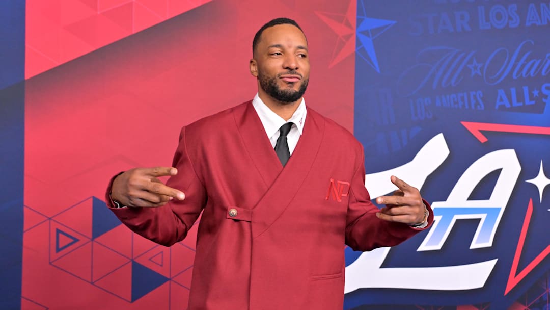 Feb 15, 2026; Los Angeles, CA, USA; Team World guard Norman Powell (24) of the Miami Heat on the red carpet before the 75th NBA All Star Game at Intuit Dome. Mandatory Credit: Jayne Kamin-Oncea-Imagn Images Feb 15, 2026; Los Angeles, CA, USA; Team World guard Norman Powell (24) of the Miami Heat on the red carpet before the 75th NBA All Star Game at Intuit Dome. Mandatory Credit: Jayne Kamin-Oncea-Imagn Images