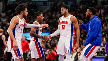 Detroit Pistons v Toronto Raptors - Emirates NBA Cup