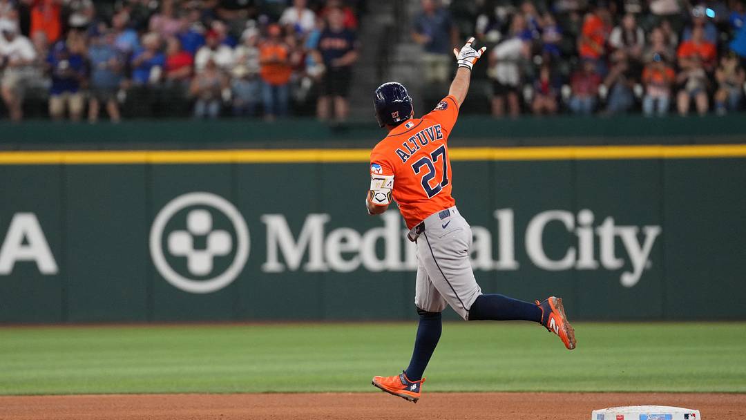 Houston Astros second baseman Jose Altuve. Houston Astros second baseman Jose Altuve.