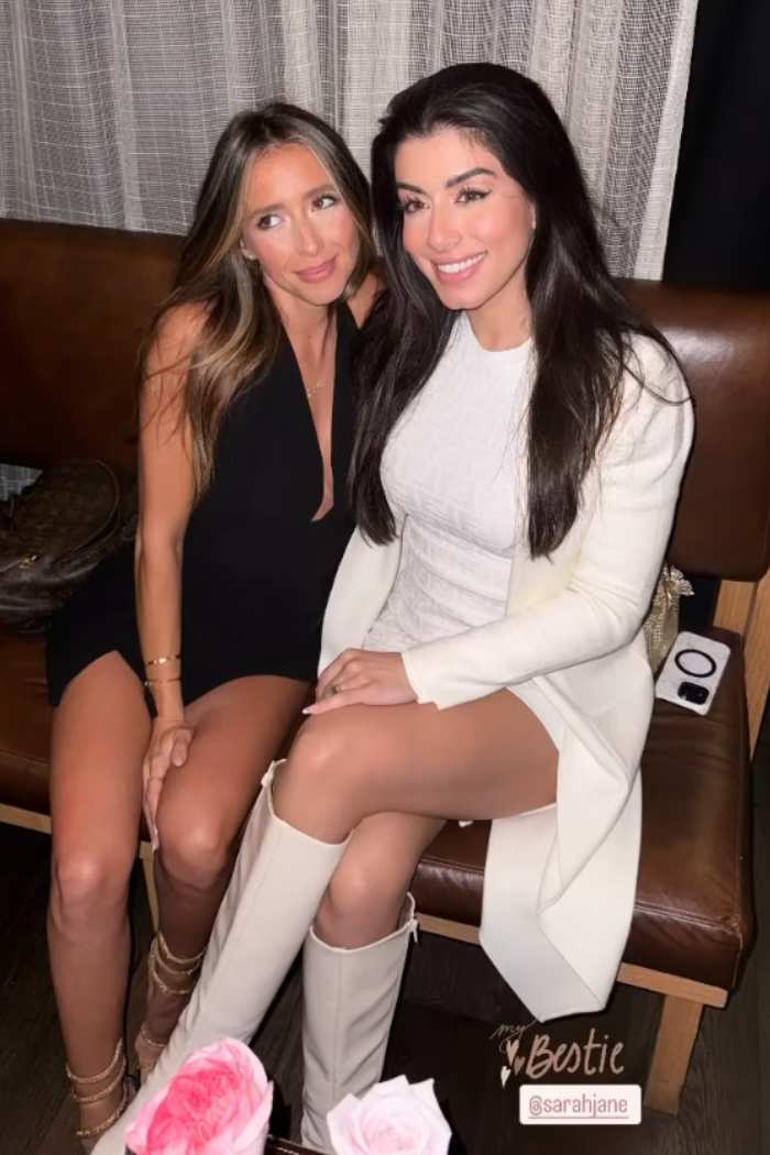 Dak Prescott's gf Sarah Jane Ramos wows in all-white boots, minidress with  bestie