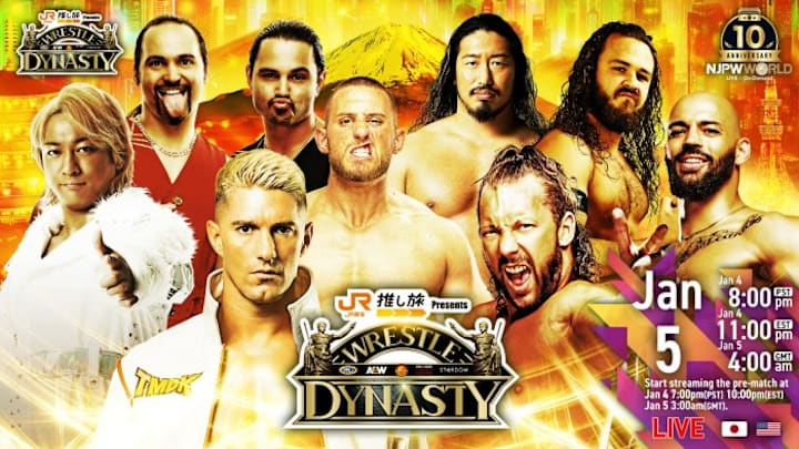 Wrestle Dynasty 2025 Start Time Date Match Card How to Watch More