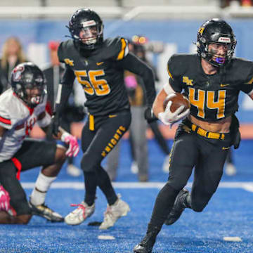 Bishop Kelly is the defending Idaho high school football Class 4A state champion. 