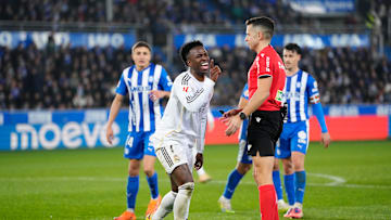 Un possible pénalty sur Vinicius n'a pas été accordé par l'arbitre du match. Un possible pénalty sur Vinicius n'a pas été accordé par l'arbitre du match.