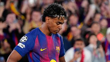 Auteur d'un très bon match aller, Lamine Yamal va tout tenter pour qualifier les Catalans. Auteur d'un très bon match aller, Lamine Yamal va tout tenter pour qualifier les Catalans.