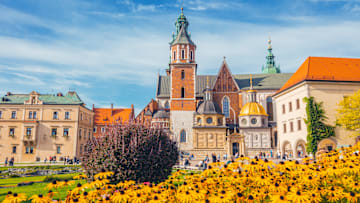 Wawel Cathedral in Kraków, Poland.