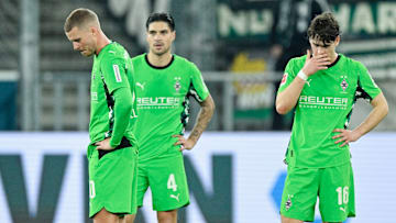 Die Enttäuschung stand den Gladbachern ins Gesicht geschrieben