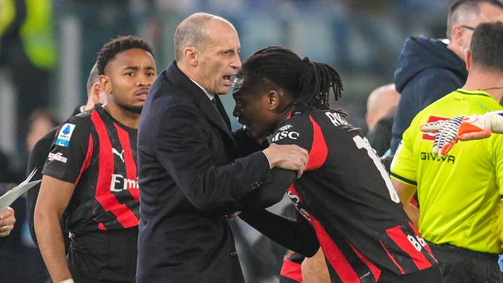 Massimiliano Allegri, Rafael Leao Massimiliano Allegri, Rafael Leao
