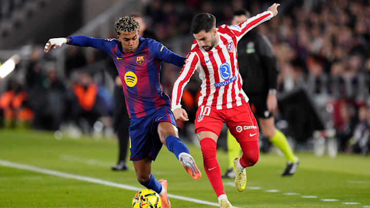 Barcelona x Atlético de Madrid é um dos confrontos que envolvem clubes da Champions League 2025/26