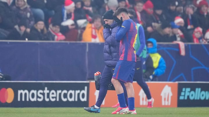 Pedri est sorti sur blessure ce mercredi. Pedri est sorti sur blessure ce mercredi.