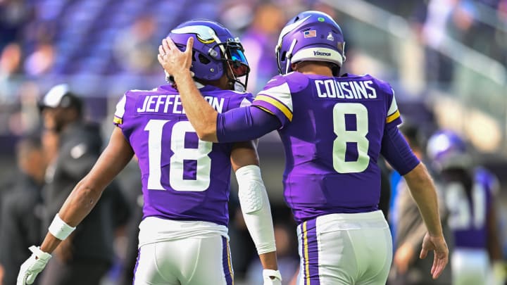 Minnesota Vikings wide receiver Justin Jefferson weighed in on quarterback Kirk Cousins signing with the Atlanta Falcons.