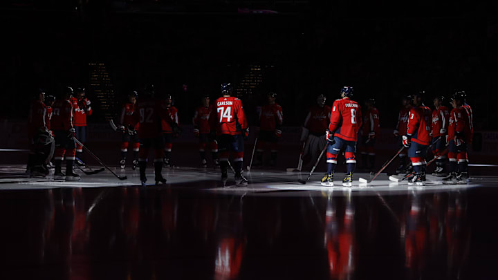 Washington Capitals Mandatory Credit: Geoff Burke-Imagn Images
