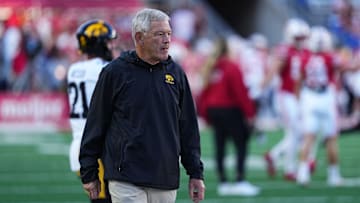 Iowa Hawkeyes head coach Kirk Ferentz.