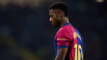 Ansu Fati sofre nova lesão no Barcelona