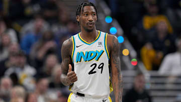 Indiana Pacers guard Quenton Jackson (29) during a game against the Washington Wizards.