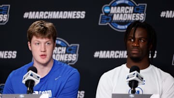NCAA Men's Basketball Tournament - Elite Eight Press Conferences - Newark