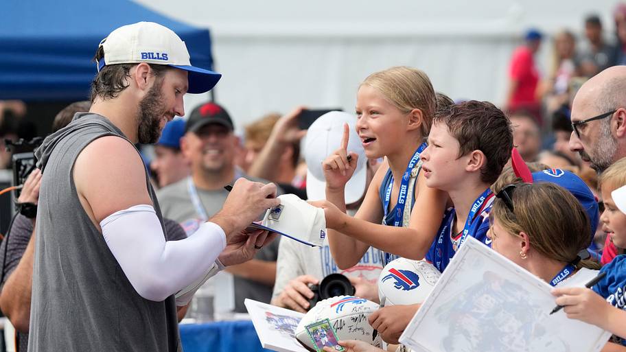 Buffalo Bills quarterback Josh Allen