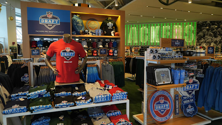 Green Bay Packers' 2025 NFL Draft Gear at Pro Shop - Lambeau Field