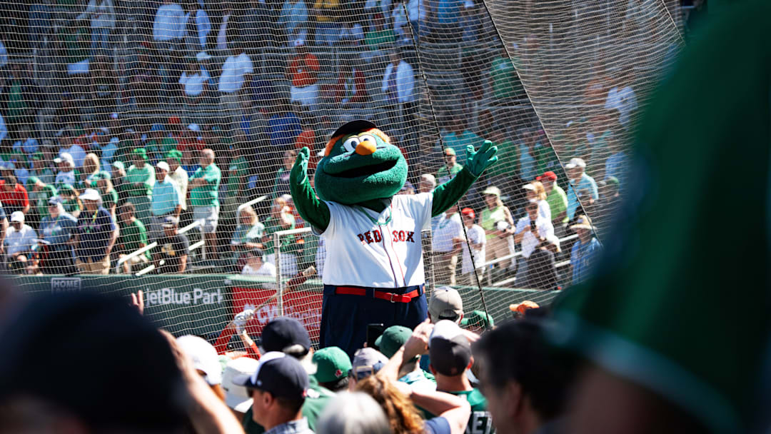 Action from a Spring Training game between the Boston Red Sox and the Baltimore Orioles at JetBlue Park in Fort Myers on Monday, March 17, 2025.