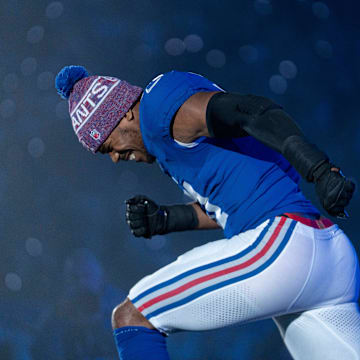 New York Giants linebacker Abdul Carter  