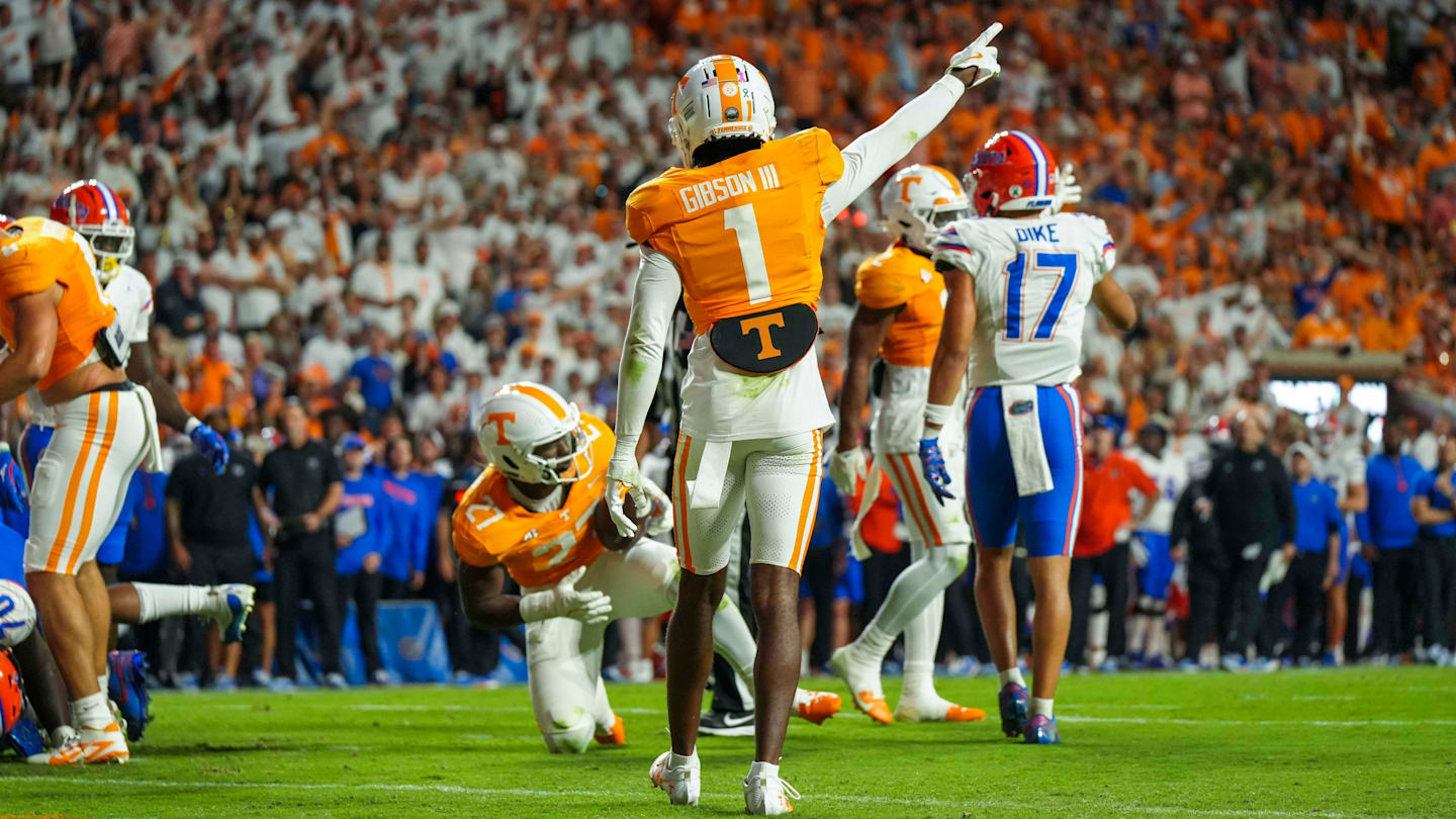Tennessee's Gibson Joins Transfer Portal Exodus