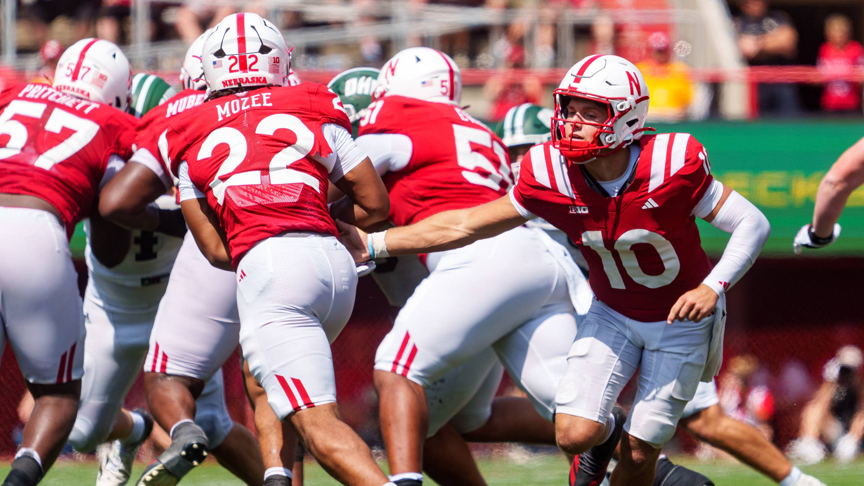 Tad Stryker: Husker Offense Heats Up, Wears Ohio Down