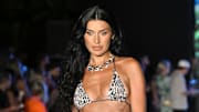 Nicole Williams English at the SI Swimsuit Runway Show 2025