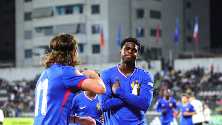 Christ Batola, joueur de l'Équipe de France U17 Christ Batola, joueur de l'Équipe de France U17