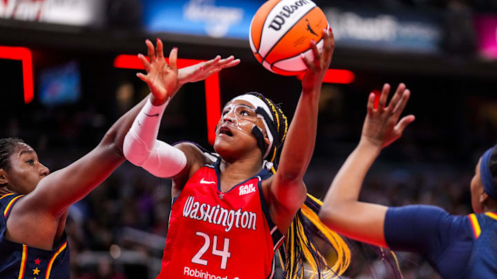 Washington Mystics forward Aaliyah Edwards.