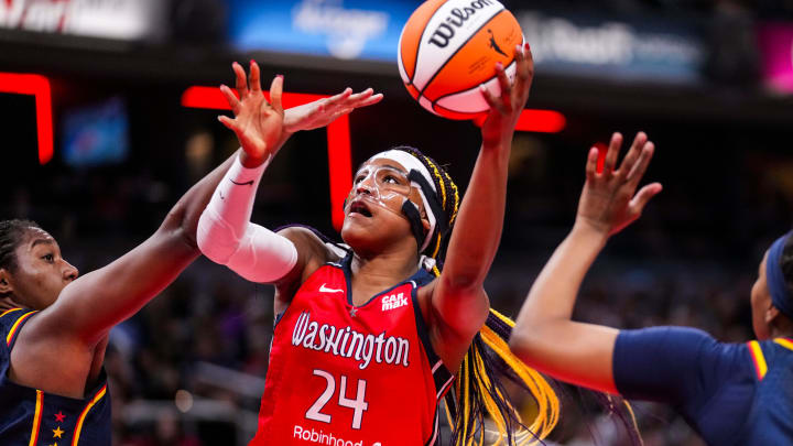 Washington Mystics forward Aaliyah Edwards.