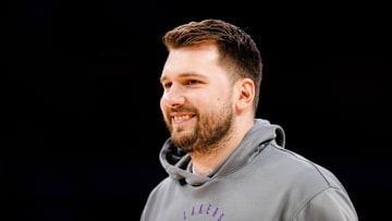 Luka Dončić has to be happy after the Lakers signed Deandre Ayton